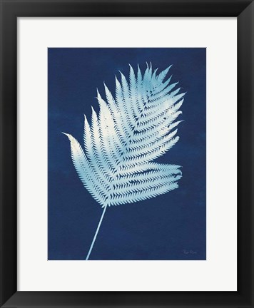 Framed Nature By The Lake - Ferns III Print