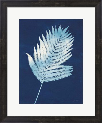 Framed Nature By The Lake - Ferns III Print