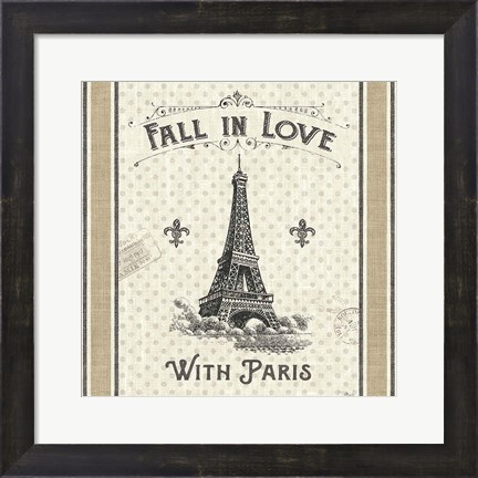 Framed Paris Farmhouse II Print