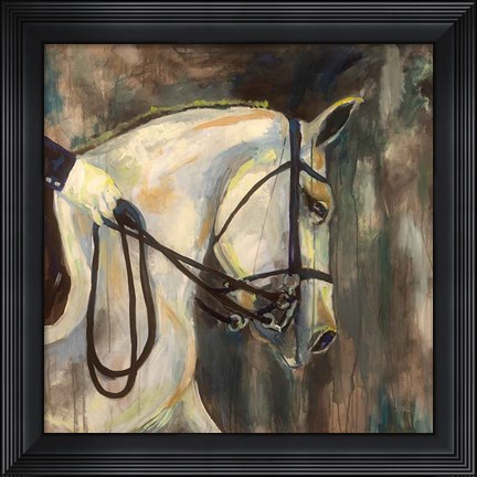 Framed Dressage Print