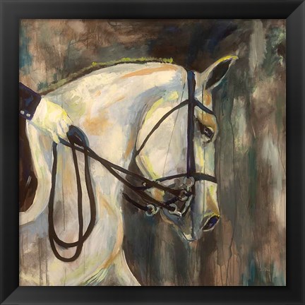 Framed Dressage Print