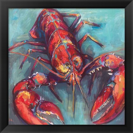 Framed Lobster Print