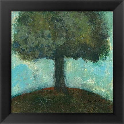 Framed Under the Tree Square II Print