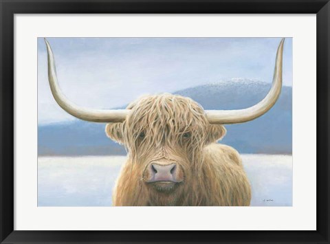 Framed Highland Cow Print