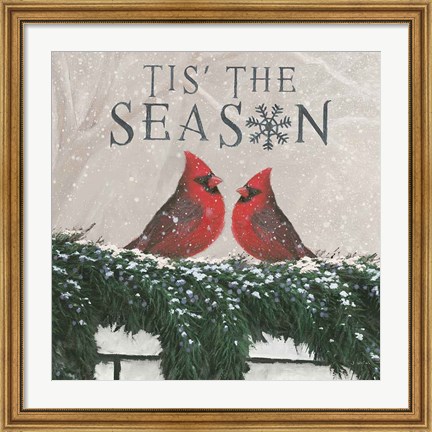 Framed Christmas Affinity X Two Birds Print