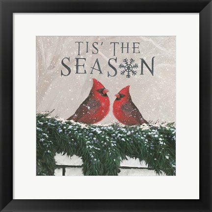 Framed Christmas Affinity X Two Birds Print