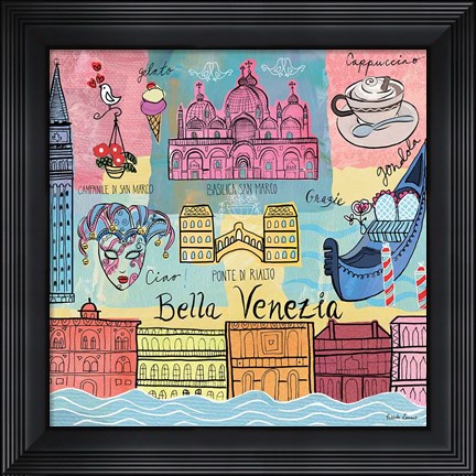 Framed Global Travel IV Print