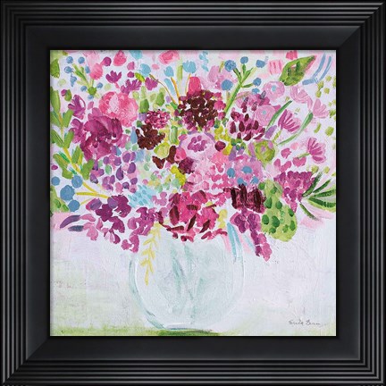 Framed Garden Fun Bright Print