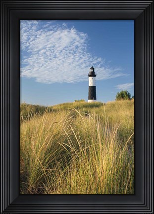 Framed Big Sable Point Lighthouse I Print