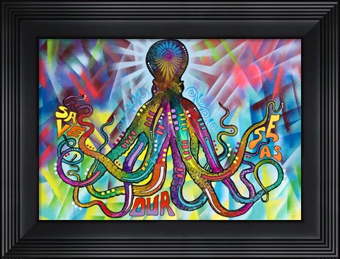 Framed Save Our Seas Print