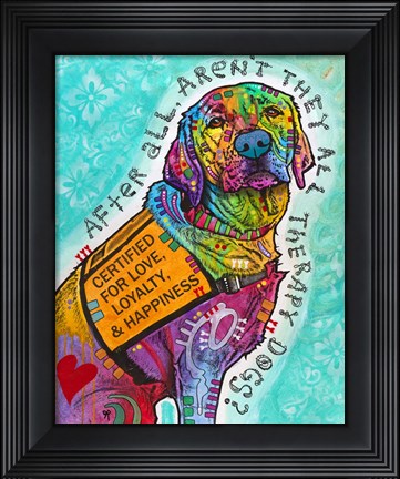 Framed Certified For Love Print