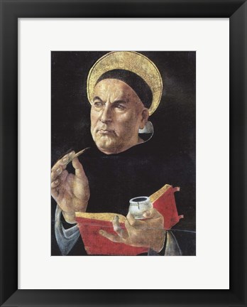 Framed St. Thomas Aquinas Print