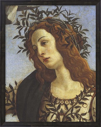 Framed Figure of Minerva (detail) Print