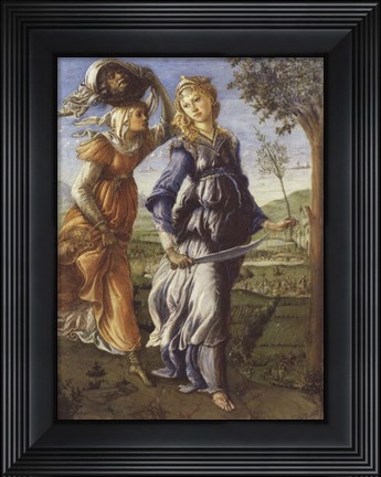 Framed Return of Judith Print