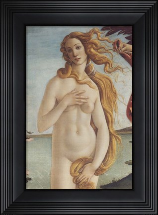 Framed Birth of Venus, Venus Print