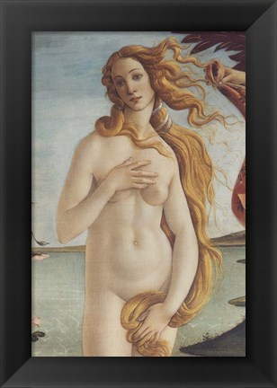 Framed Birth of Venus, Venus Print