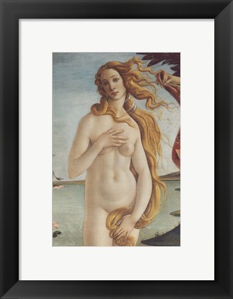 Framed Birth of Venus, Venus Print