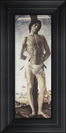 Framed Saint Sebastian Print