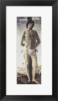 Framed Saint Sebastian Print