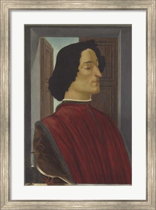 Framed Giuliano De&#39; Medici, C 1478-80 Print