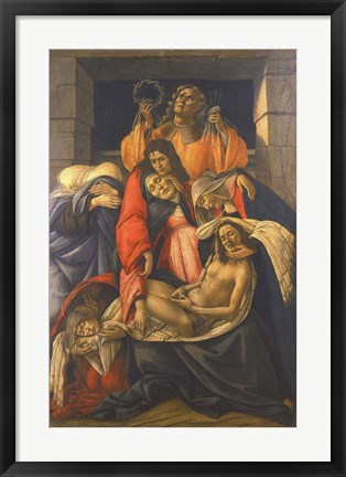 Framed Lamentation Over the Dead Christ Print