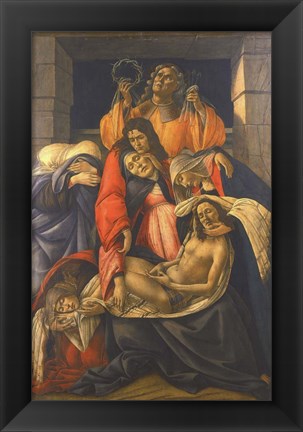 Framed Lamentation Over the Dead Christ Print