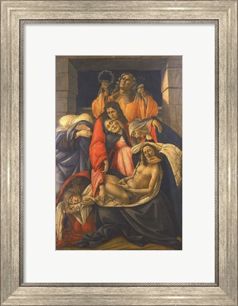 Framed Lamentation Over the Dead Christ Print