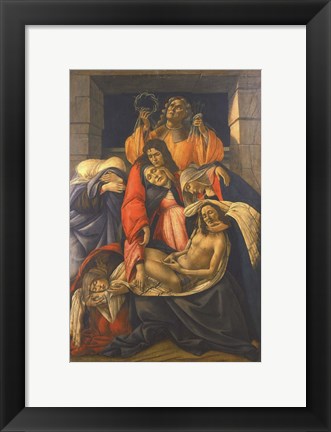 Framed Lamentation Over the Dead Christ Print