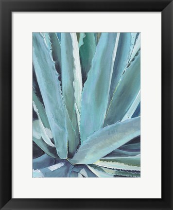 Framed Blue Agave Print