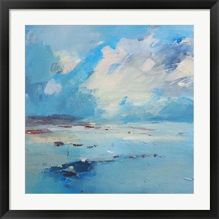 Framed Low Tide Print