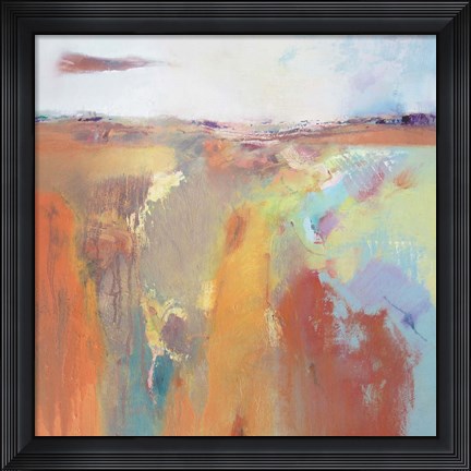 Framed Tangerine Summer Print