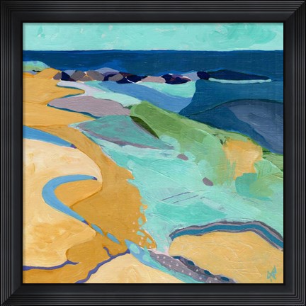 Framed Seaside Print