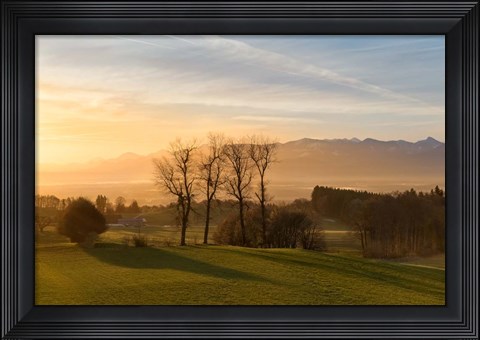 Framed Soothing Light Print