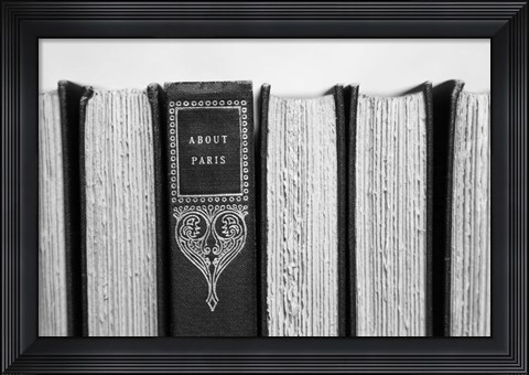 Framed About Paris Print
