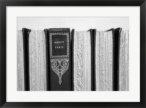 Framed About Paris Print