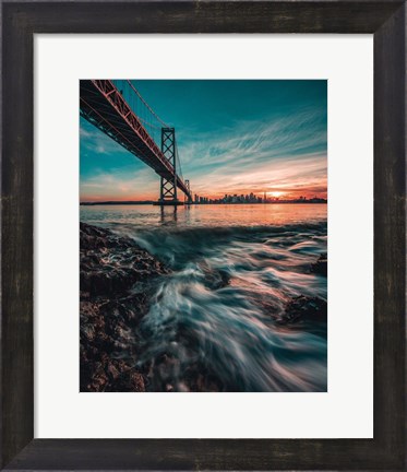Framed Down by the Water Print