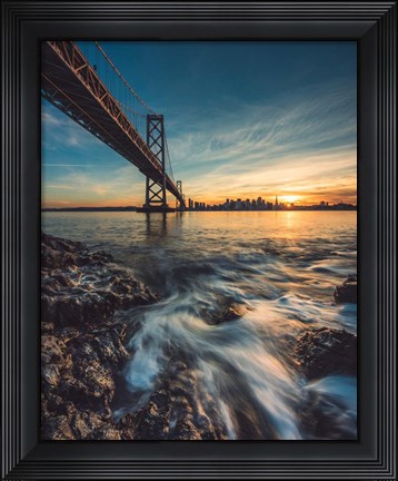 Framed Down by the Water 2 Print