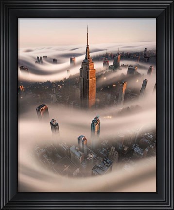 Framed Empire Fog Print