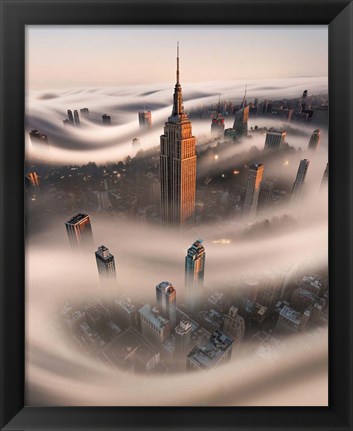 Framed Empire Fog Print