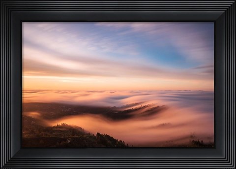 Framed Golden Morning Print