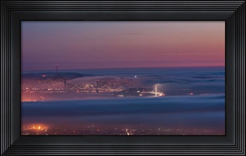 Framed Grizzly Beacon Print
