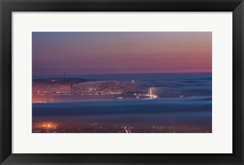Framed Grizzly Beacon Print
