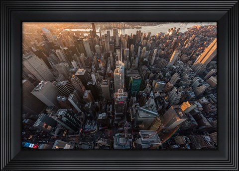 Framed Morning Look Down Print