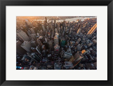 Framed Morning Look Down Print