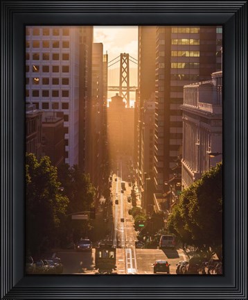 Framed Morning Trolley 2 Print