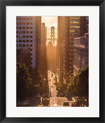 Framed Morning Trolley 2 Print