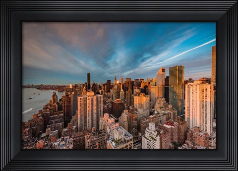 Framed New York Morning Print