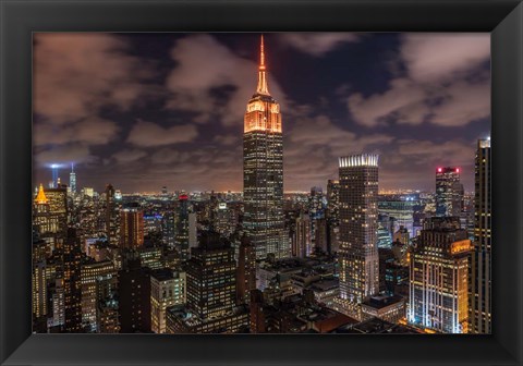Framed Orange 9-11 Print