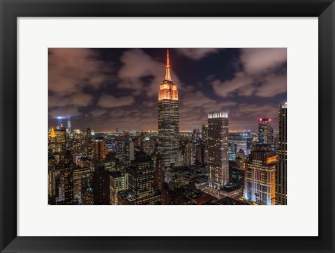 Framed Orange 9-11 Print