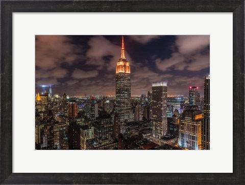 Framed Orange 9-11 Print